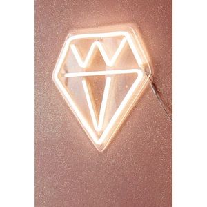 Urban Outfitters Diamond White Neon Sign ✨✨